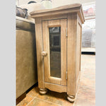 Aruba Chair Side Table - Drift Sand Finish available at Rustic Ranch Furniture in Airdrie, Alberta.