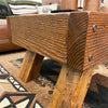 Leadville Beam Coffee Table available at Rustic Ranch Furniture in Airdrie, Alberta