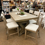 Moreshire Counter Height Dining Table available at Rustic Ranch Furniture in Airdrie, Alberta.