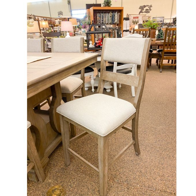 Moreshire Counter Height Stool available at Rustic Ranch Furniture and Home Decor in Airdrie, Alberta.