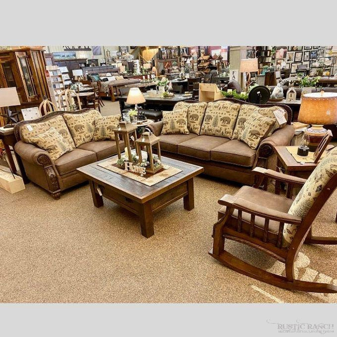 Pine Creek Love Seat available at Rustic Ranch Furniture and Decor.