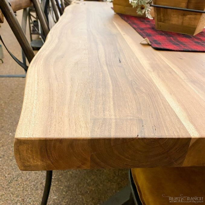 Restore Live Edge Dining Table available at Rustic Ranch Furniture in Airdrie, Alberta
