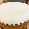 Valebeck Upholstered Swivel Stool - Brown available at Rustic Ranch Furniture in Airdrie, Alberta.