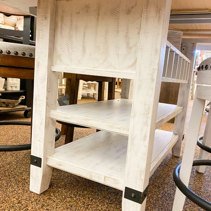 Valebeck Counter Height Table available at Rustic Ranch Furniture in Airdrie, Alberta.