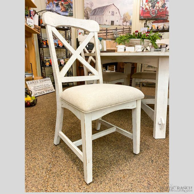 French Provincial White Provincial Dining Chairs Roundhill
