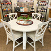  Farmhouse Round Dining Table - Three  Colours available at Rustic Ranch Furniture in Airdrie, Alberta