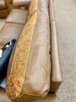 Wyoming Motion Sofa available at Rustic Ranch Furniture and Decor.