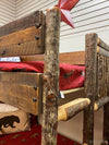 Hickory Double/Single Bunk Bed-Rustic Ranch