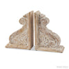 CARVED WOOD CORBEL BY MUDPIE-Rustic Ranch
