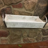 LARGE WHITE PINE TRAY WITH IRON HANDLES-Rustic Ranch