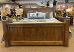 AUTUMN COMFORT ALDER KING BED-Rustic Ranch