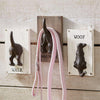 DOG LEASH HANGERS - 3 ASSORTED BY MUD PIE-Rustic Ranch
