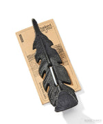 CAST IRON FEATHER HOOK - THREE COLOURS-Rustic Ranch
