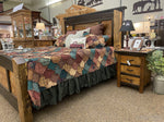 NATCHEZ TRACE KING BED-Rustic Ranch