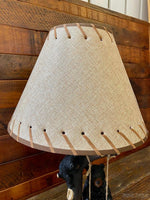 Bears on a Swing Lamp and Shade-Rustic Ranch
