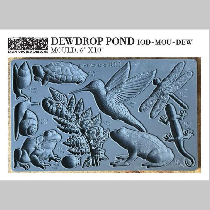 Dewdrop Pond Mould by IOD