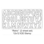 Retro Decor Stamp by IOD