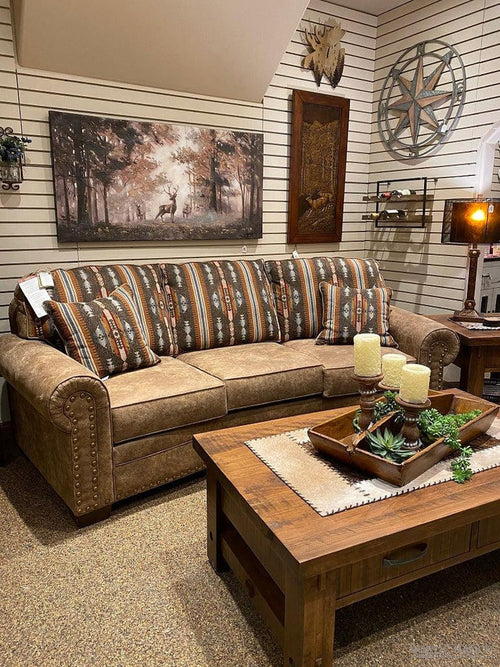 Baldwin Sofa available at Rustic Ranch Furniture and Decor.