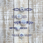 Back Plates Decor Stamp by IOD