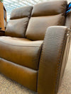 MUSTANG POWER RECLINING LOVE SEAT WITH HEADREST-Rustic Ranch
