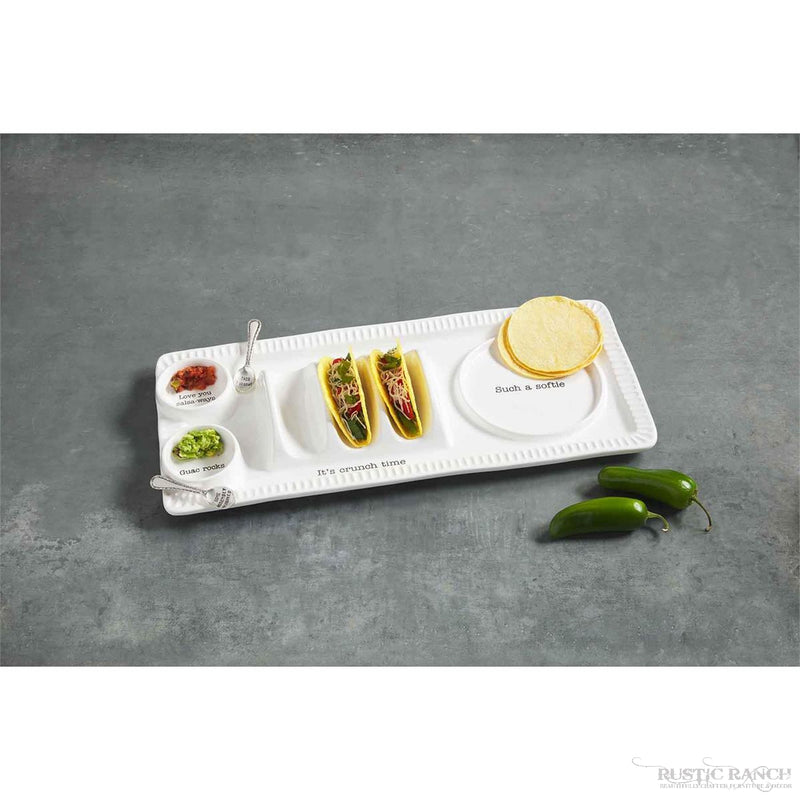 Taco Party Set by Mud Pie-Rustic Ranch