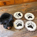 Bear Coasters Set available at Rustic Ranch Furniture in Airdrie, Alberta
