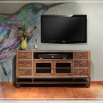 Urban Gold TV Stand - Two Sizes available at Rustic Ranch Furniture in Airdrie, Alberta.