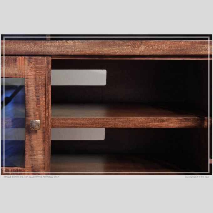 Urban Gold TV Stand - Two Sizes available at Rustic Ranch Furniture in Airdrie, Alberta.
