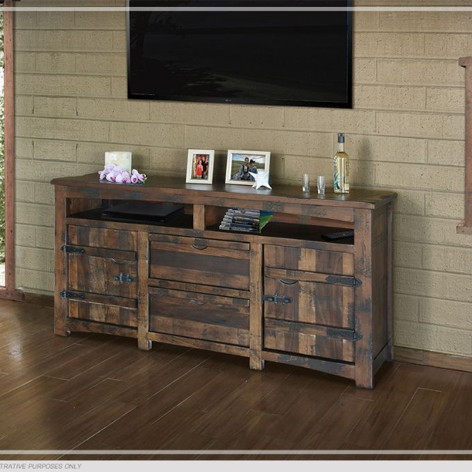 Mezcal TV Stands - 60", 70", 80" available at Rustic Ranch Furniture.