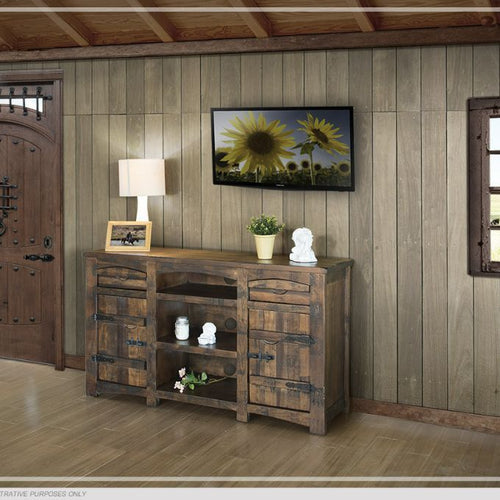 Mezcal TV Stands - 60", 70", 80" available at Rustic Ranch Furniture.