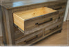 Loft Brown Six Drawer Dresser-Rustic Ranch