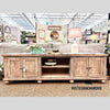 Aruba TV Stand - Drift Sand Finish available at Rustic Ranch Furniture in Airdrie, Alberta. 