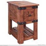 Parota II Chair Side Table available at Rustic Ranch Furniture in Airdrie, Alberta