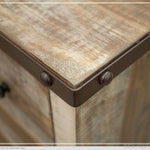 Antique Two Drawer Nightstand available at Rustic Ranch Furniture in Airdrie, Alberta