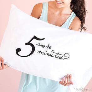 5 More Minutes Pillow Case-Rustic Ranch