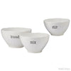 Just Words Mixing Bowls-Rustic Ranch