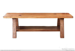 PAROTA DINING BENCH-Rustic Ranch