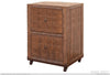 URBAN GOLD TWO DRAWER FILE CABINET-Rustic Ranch