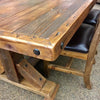Windy Stables 7' Dining Table-Rustic Ranch